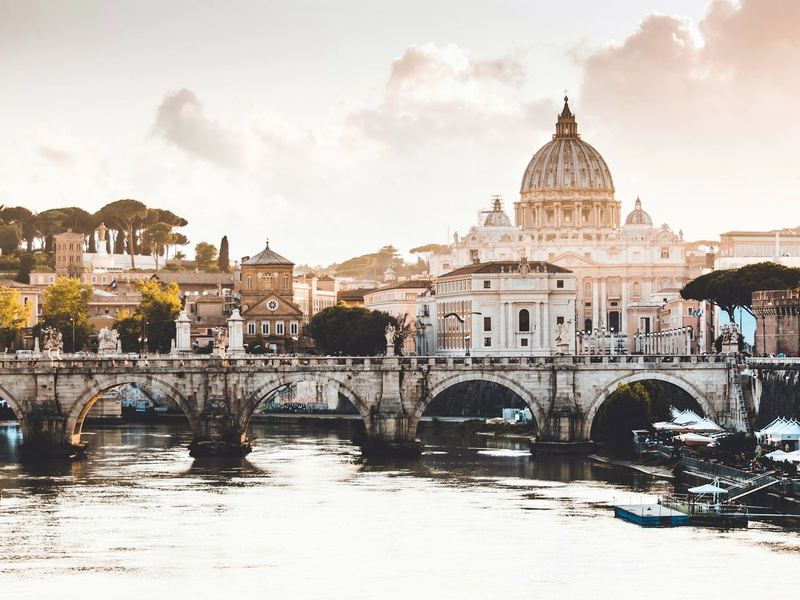 El puente de Sant'Angelo de Roma